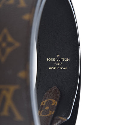 Louis Vuitton Monogram Bandouliere Shoulder Strap Black 3 of 4