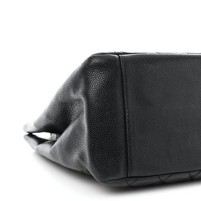 Chanel Caviar Quilted Grand Shopping Tote GST Black 9 of 10