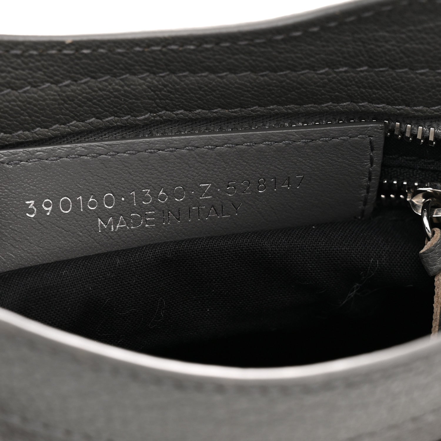 Balenciaga Chevre Silver Metallic Edge Hardware Mini City Bleu Acier 8 of 13