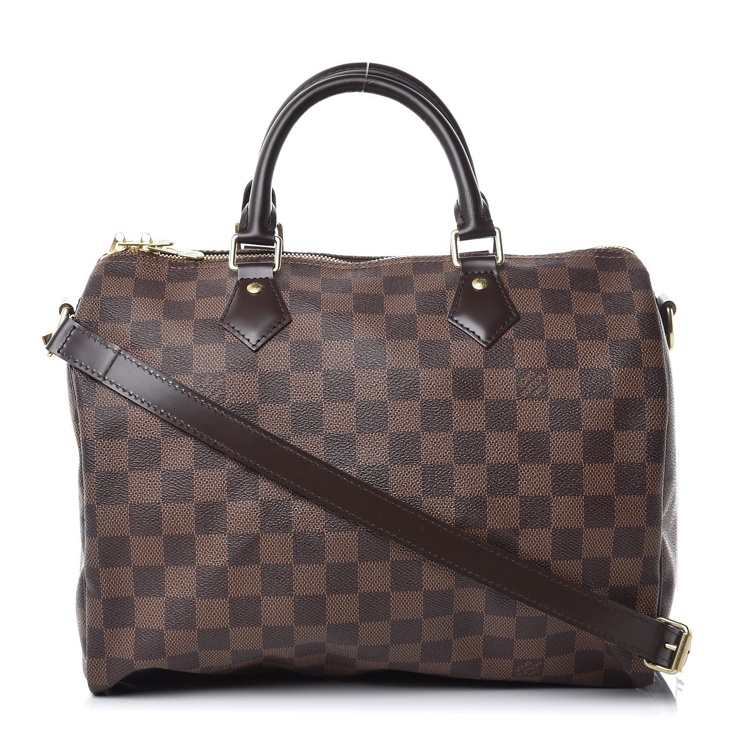 Louis Vuitton Damier Ebene Speedy Bandouliere 30 1 of 9