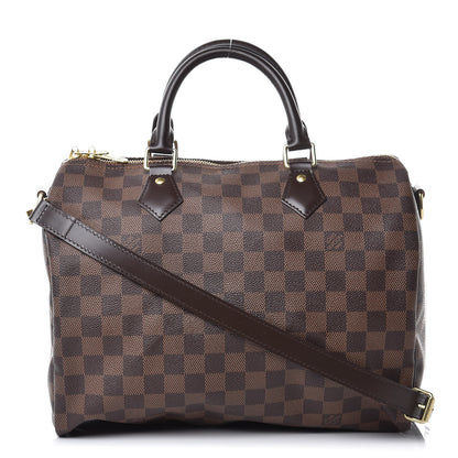 Louis Vuitton Damier Ebene Speedy Bandouliere 30 1 of 9