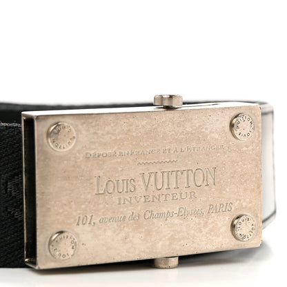 Louis Vuitton Bengale Inventeur Belt 85 34 Black 5 of 6