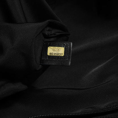Chanel Nylon Large Travel Tote Black 7 of 8
