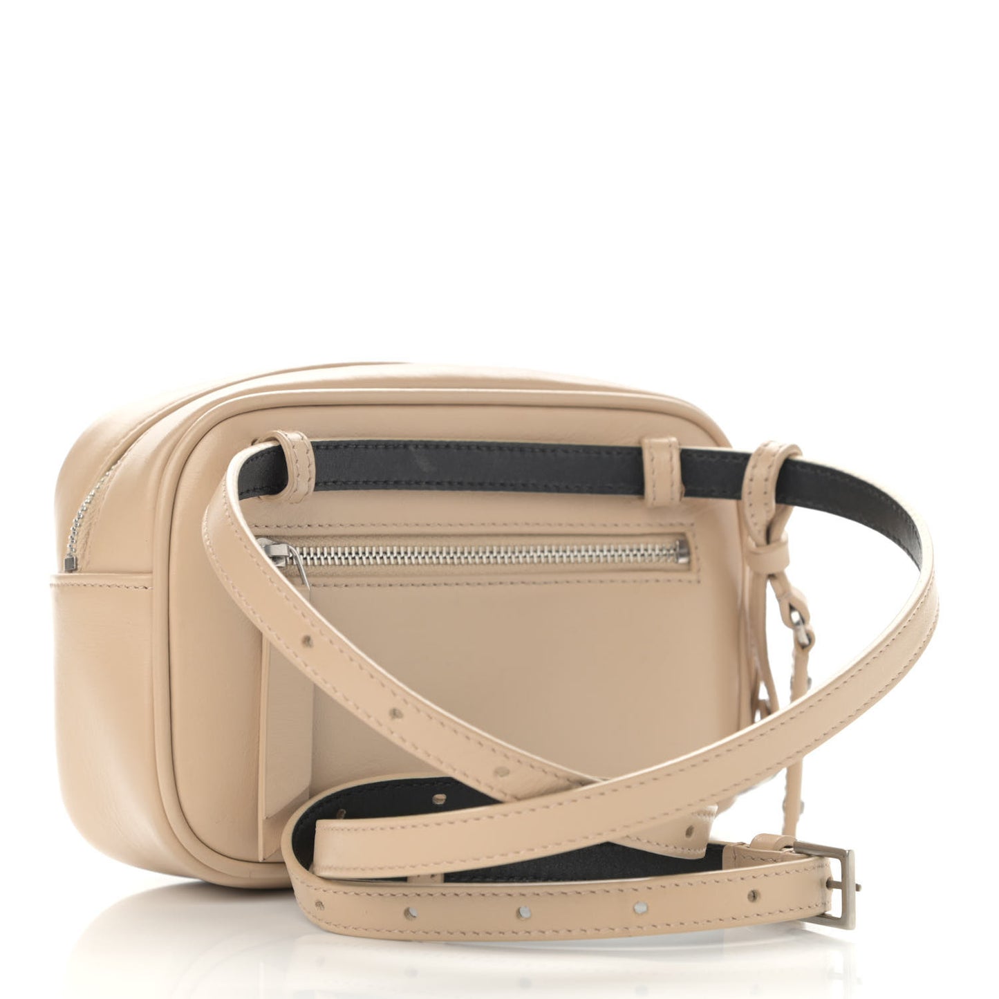 Calfskin Matelasse Monogram Lou Belt Bag Nude Powder