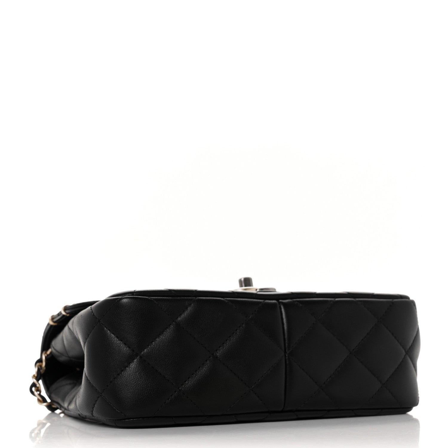 Chanel Lambskin Quilted Small Coco Clips Single Flap Black 3 of 8