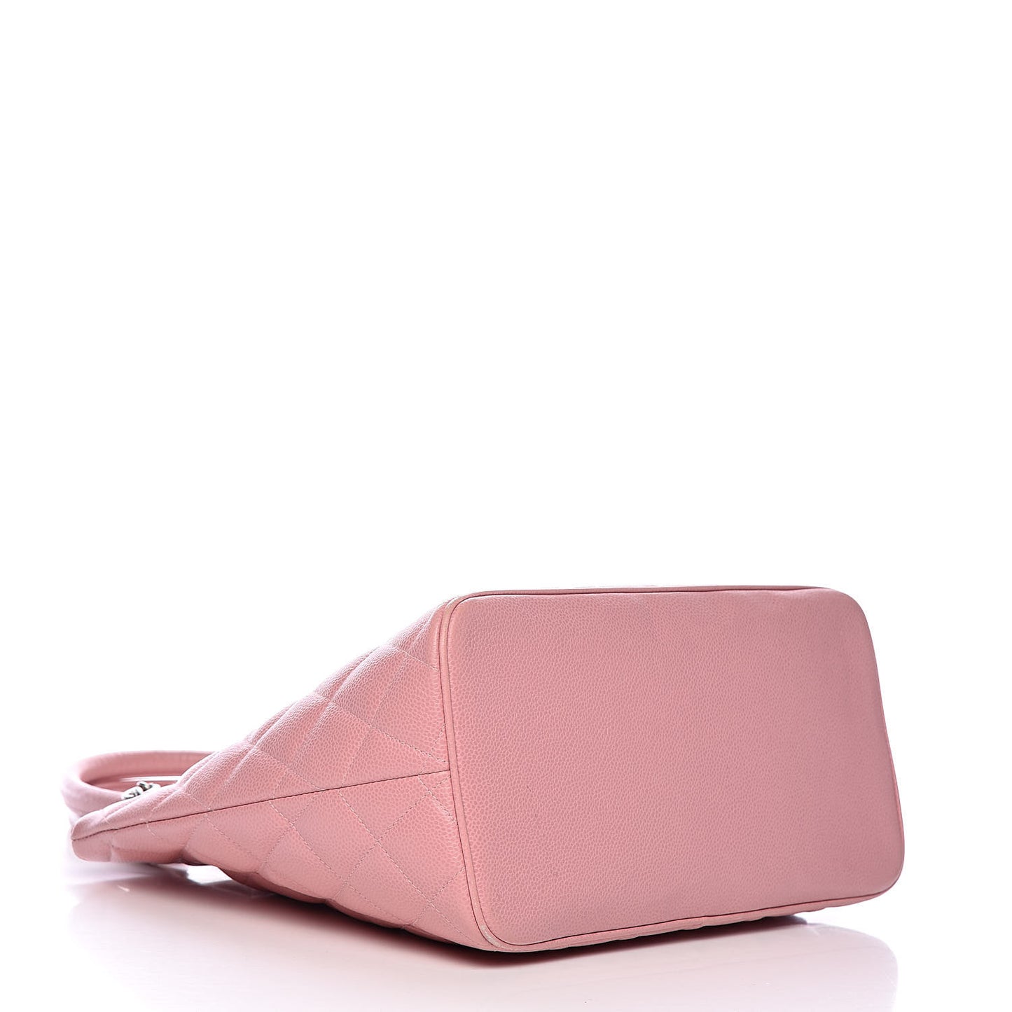 Caviar Quilted Medallion Tote Light Pink