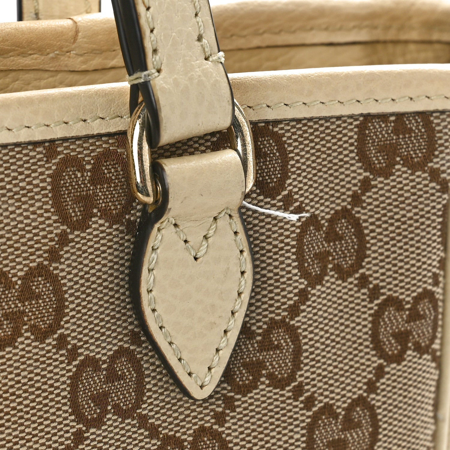 Gucci Monogram Small Bree Tote Beige White 11 of 11