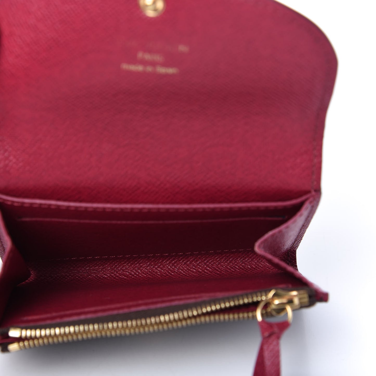 Monogram Rosalie Coin Purse Fuchsia