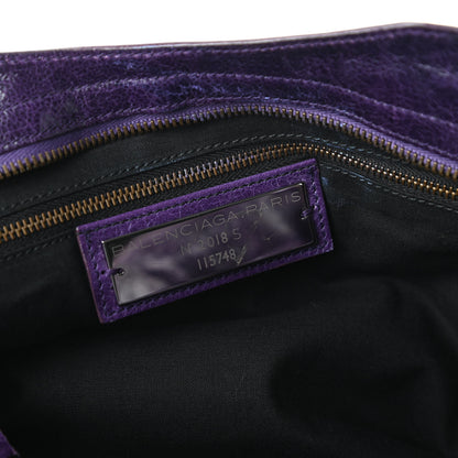Balenciaga Agneau Classic Hardware City Sapphire 8 of 10