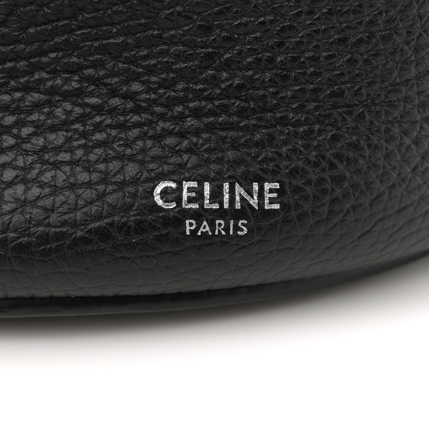 Celine Supple Grained Calfskin Nano Big Bag Bucket Black 6 of 9