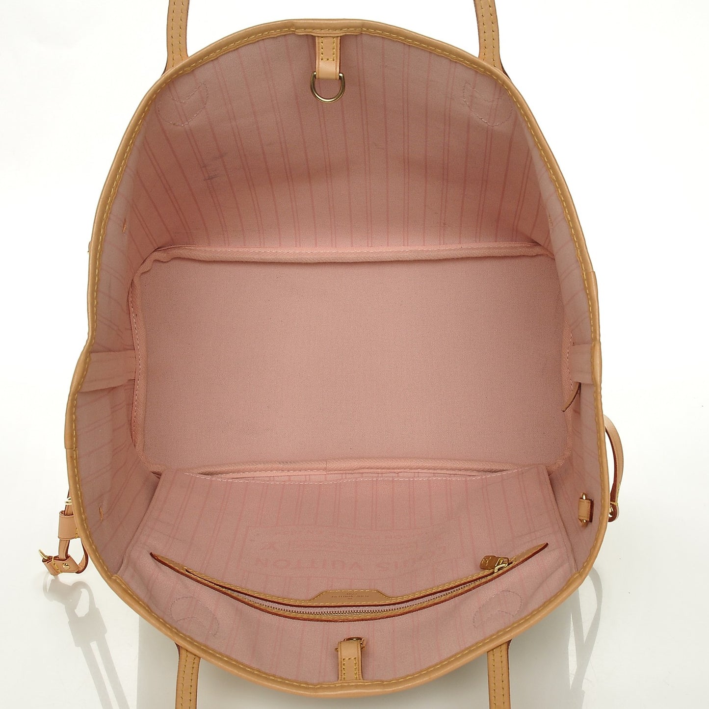 Damier Azur Neo Neverfull MM Rose Ballerine