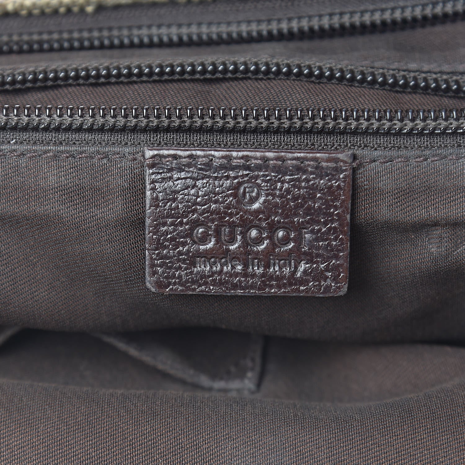 Gucci Monogram Web Medium Flat Messenger Bag Brown 6 of 21