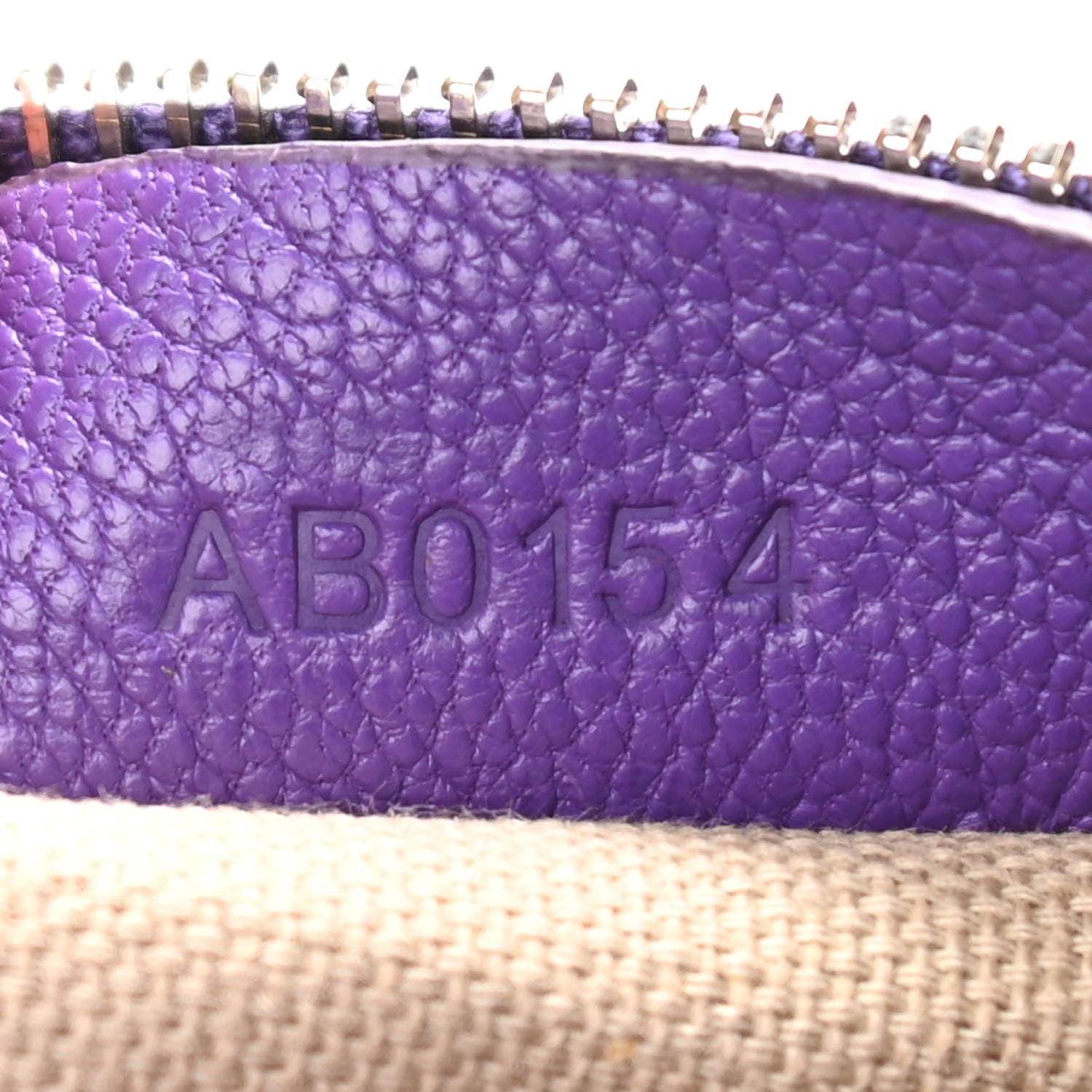 Givenchy Sugar Goatskin Pandora Wristlet Purple 7 of 10
