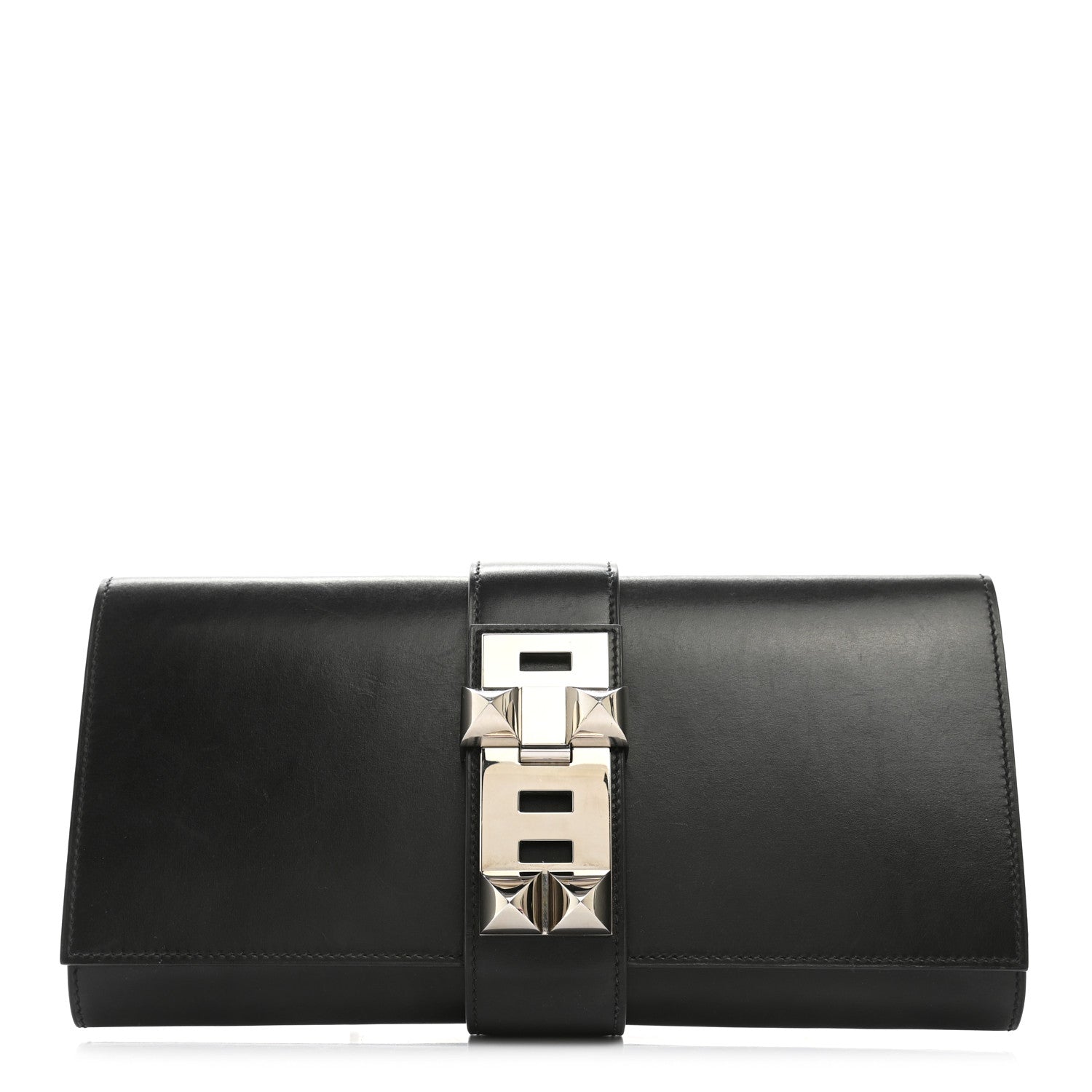 Hermes Box Medor 29 Clutch Black 1 of 11