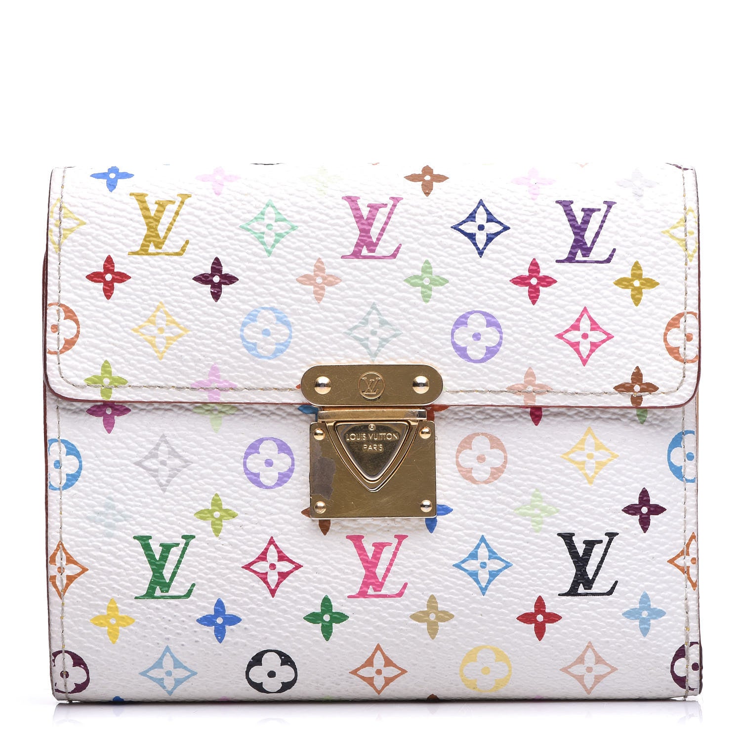 Louis Vuitton Monogram Multicolor Koala Wallet White 1 of 12