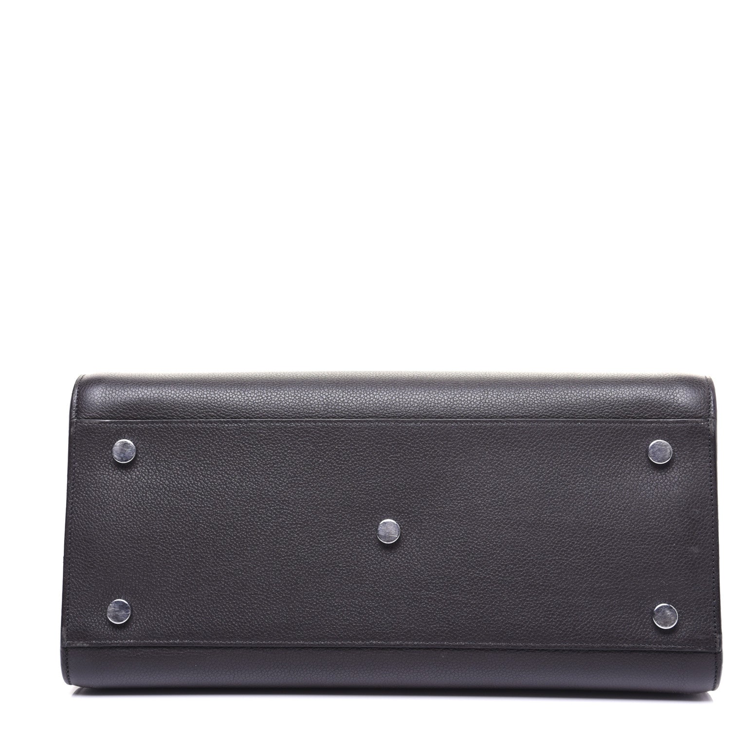 Saint Laurent Grained Calfskin Small Sac De Jour Coal 10 of 11