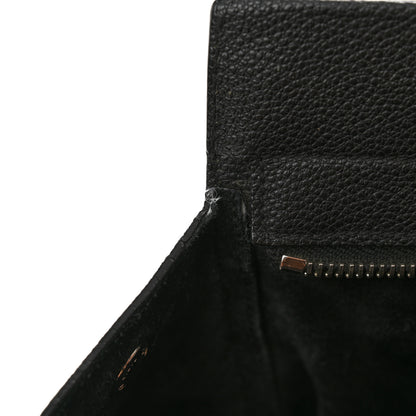Saint Laurent Grained Calfskin Medium Cabas Rive Gauche Black 13 of 20