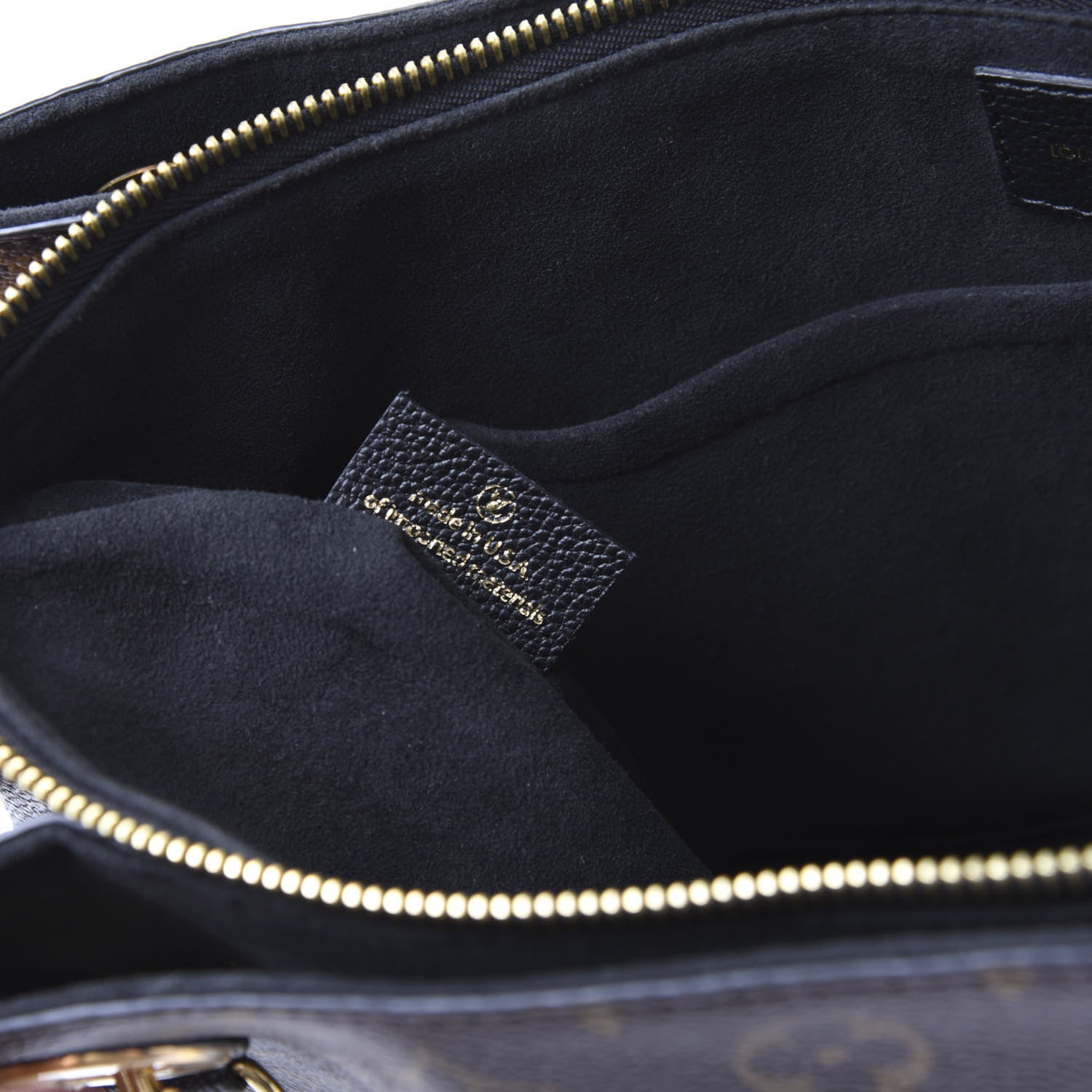 Louis Vuitton Monogram Surene MM Black 8 of 10