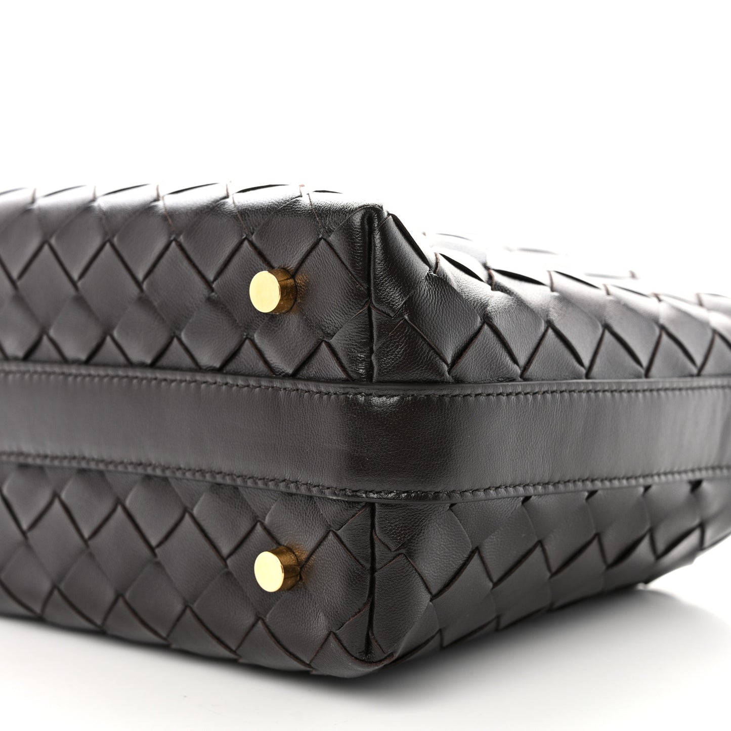 Calfskin Nappa Intrecciato Mini Wallace Fondant