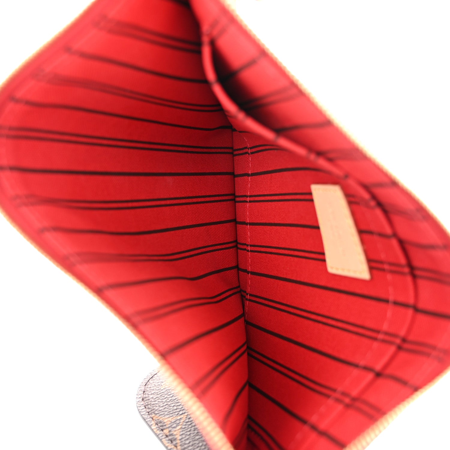 Louis Vuitton Monogram Neverfull MM GM Pochette Cherry 5 of 6