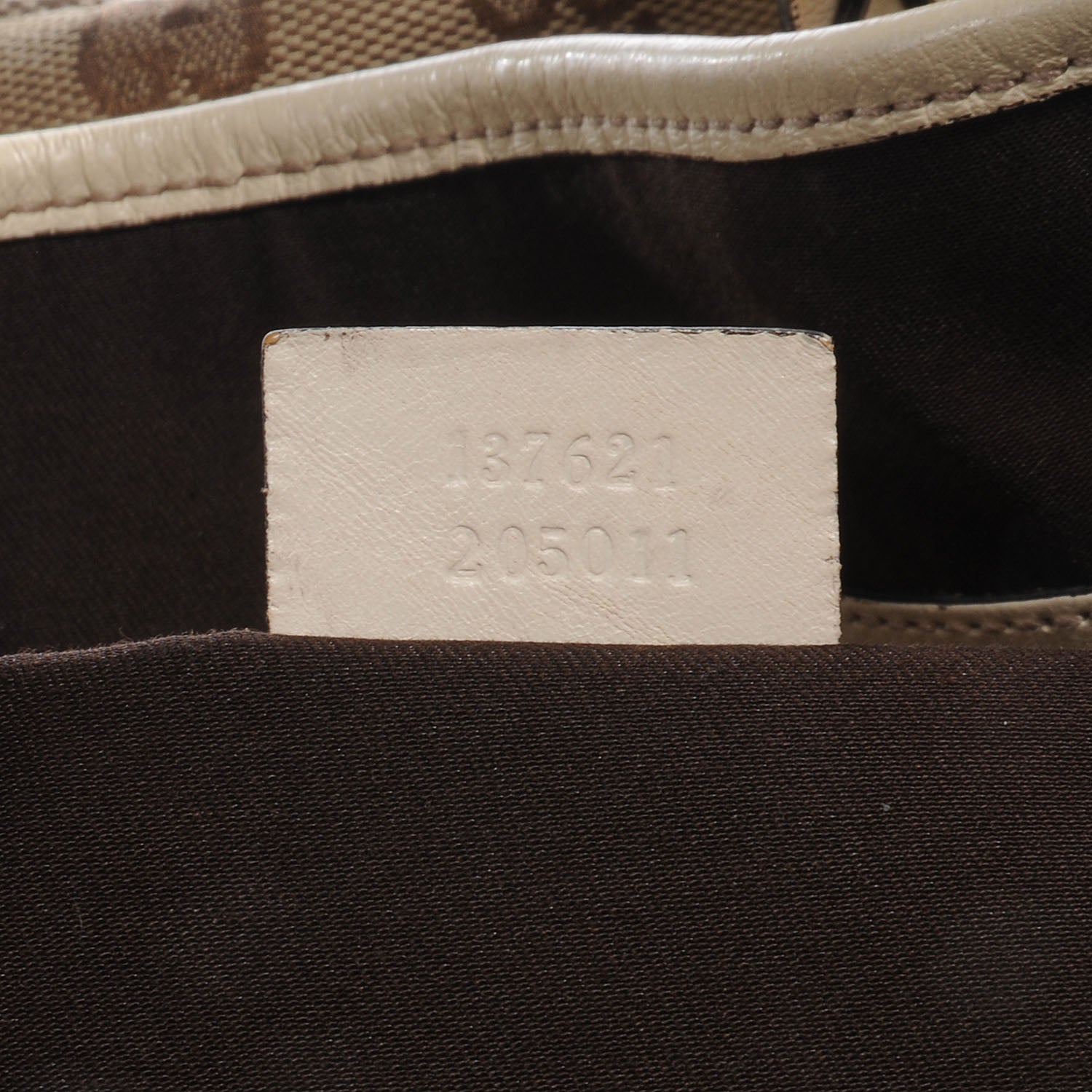 Gucci Monogram Medium Pelham Shoulder Bag Ivory 7 of 8