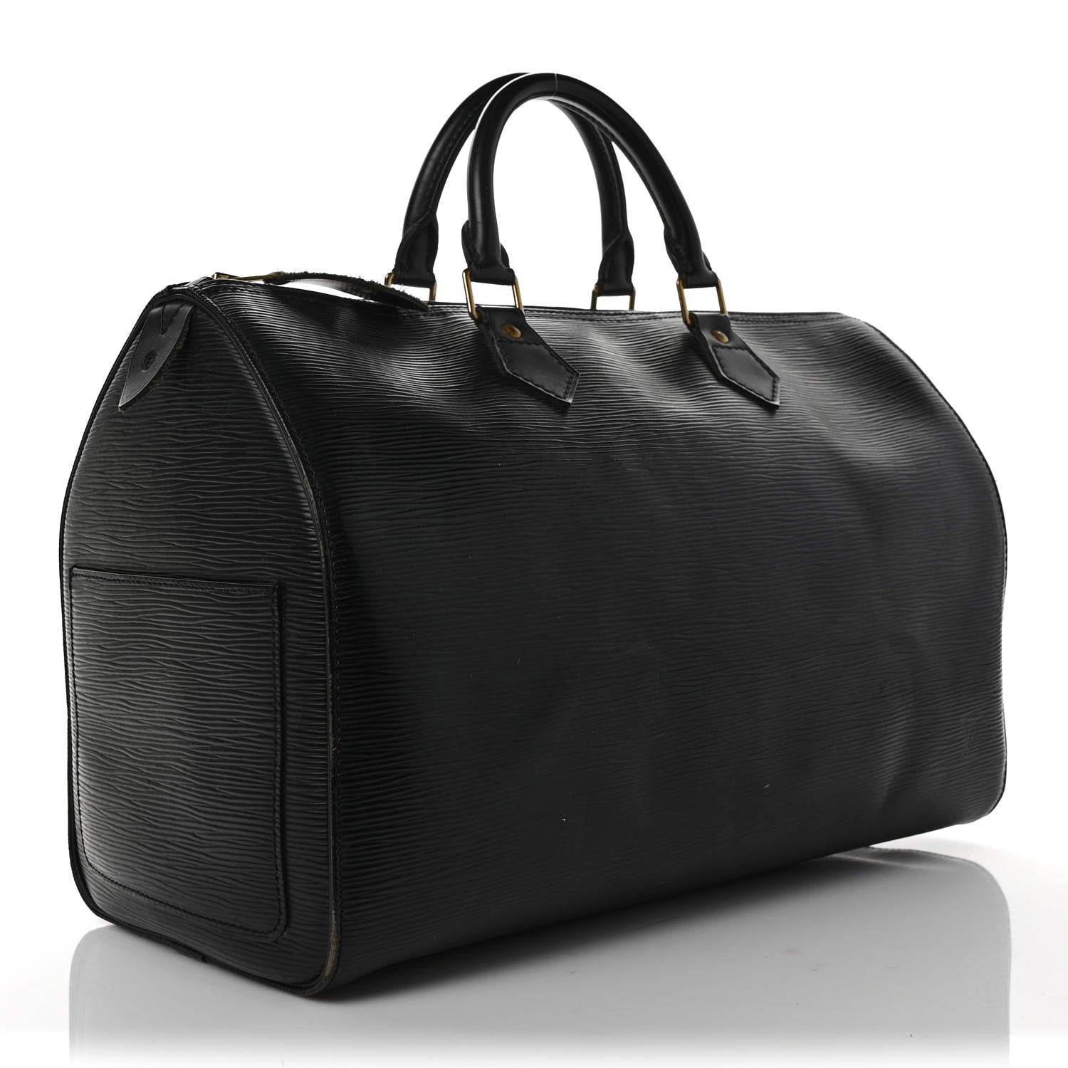 Louis Vuitton Epi Speedy 40 Black 3 of 14