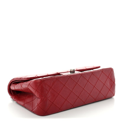 Chanel Aged Calfskin Quilted 2.55 Reissue 225 Flap Red 4 of 10