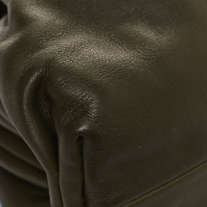 Bottega Veneta Butter Calfskin The Mini Pouch Kaki Fondente 9 of 12