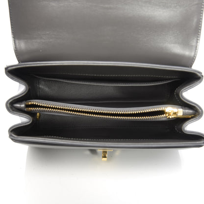Celine Satinated Calfskin Small 16 Top Handle Bag Gray 5 of 12