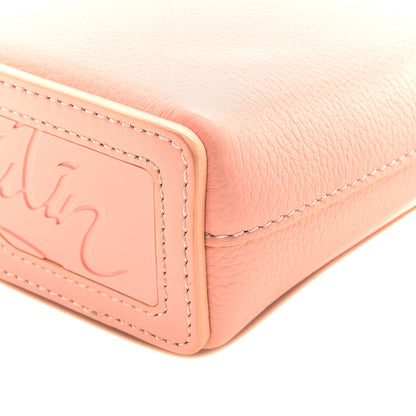 Christian Louboutin Calfskin Empire Spike Studded Mini North South Cabata Tote Rosy 9 of 9