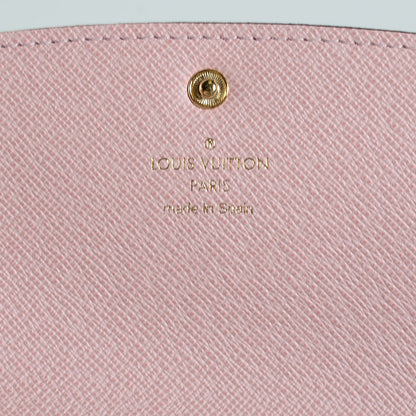 Louis Vuitton Monogram Emilie Wallet Rose Ballerine 5 of 7