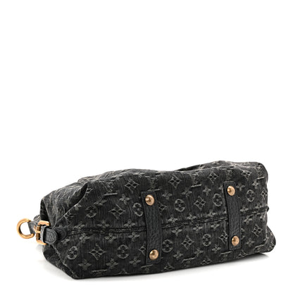 Louis Vuitton Denim Neo Cabby MM Black 4 of 9