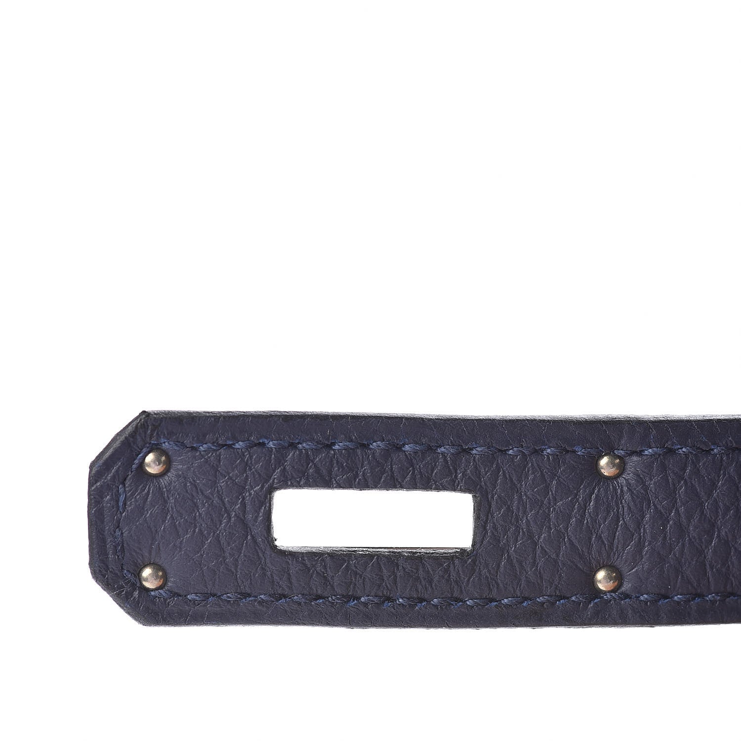Hermes Togo Swift Officier Birkin 30 Bleu Nuit Vert Cypress 24 of 39