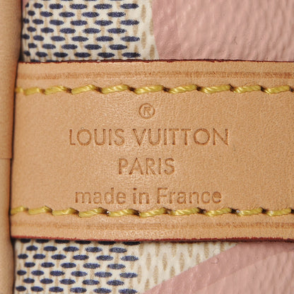 Louis Vuitton Damier Azur Tahitienne Speedy Bandouliere 30 Rose Ballerine 6 of 8