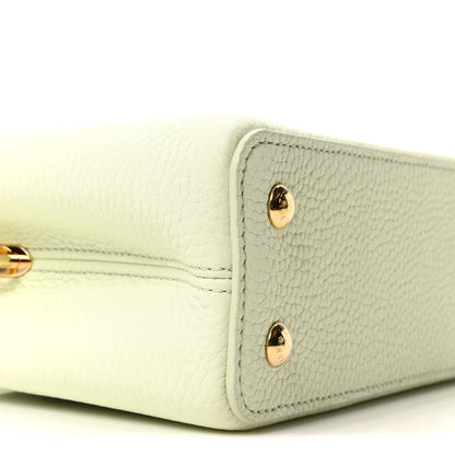 Louis Vuitton LV X TM Taurillon Mini Capucines Green 8 of 10
