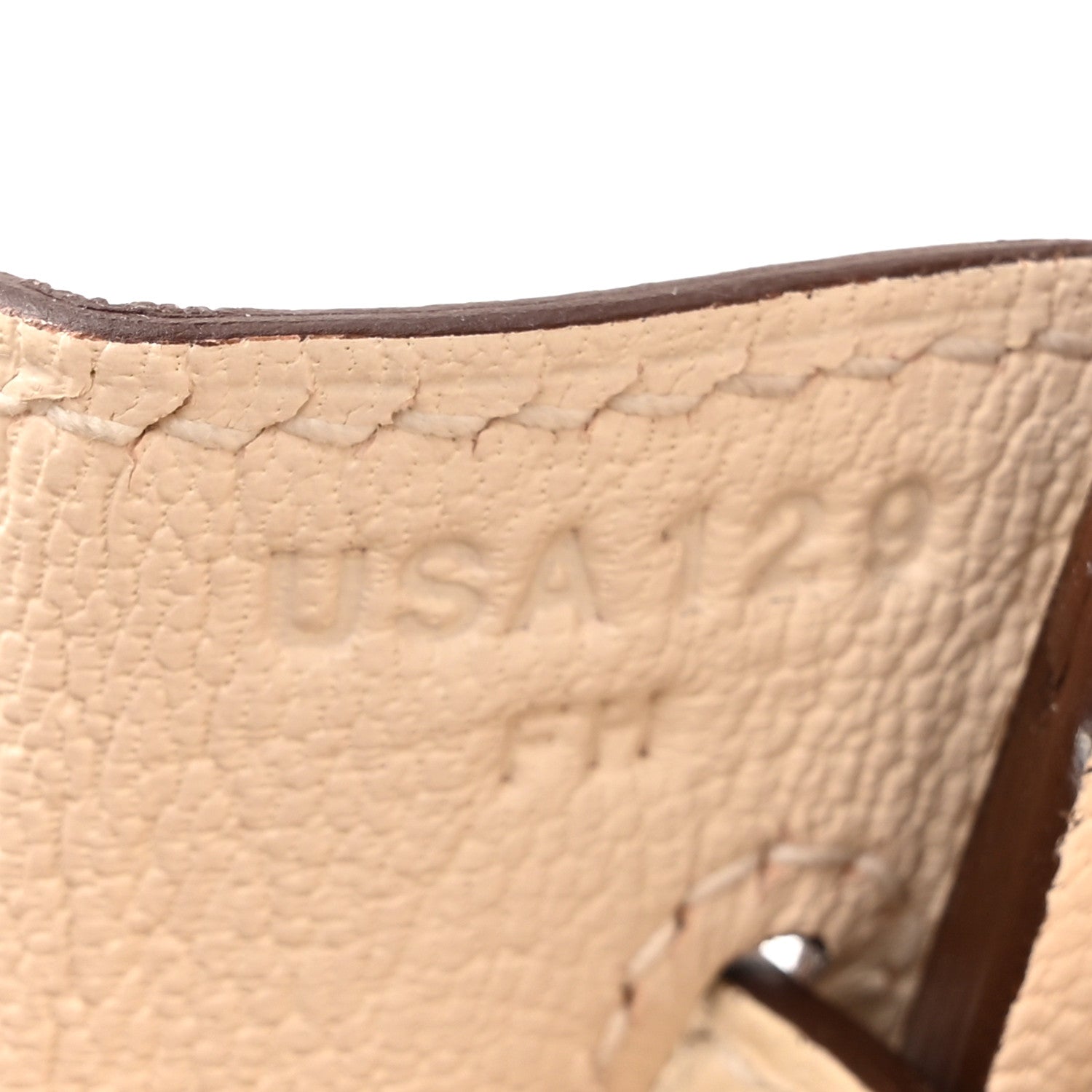 Hermes Ostrich Birkin 25 Nata 7 of 12