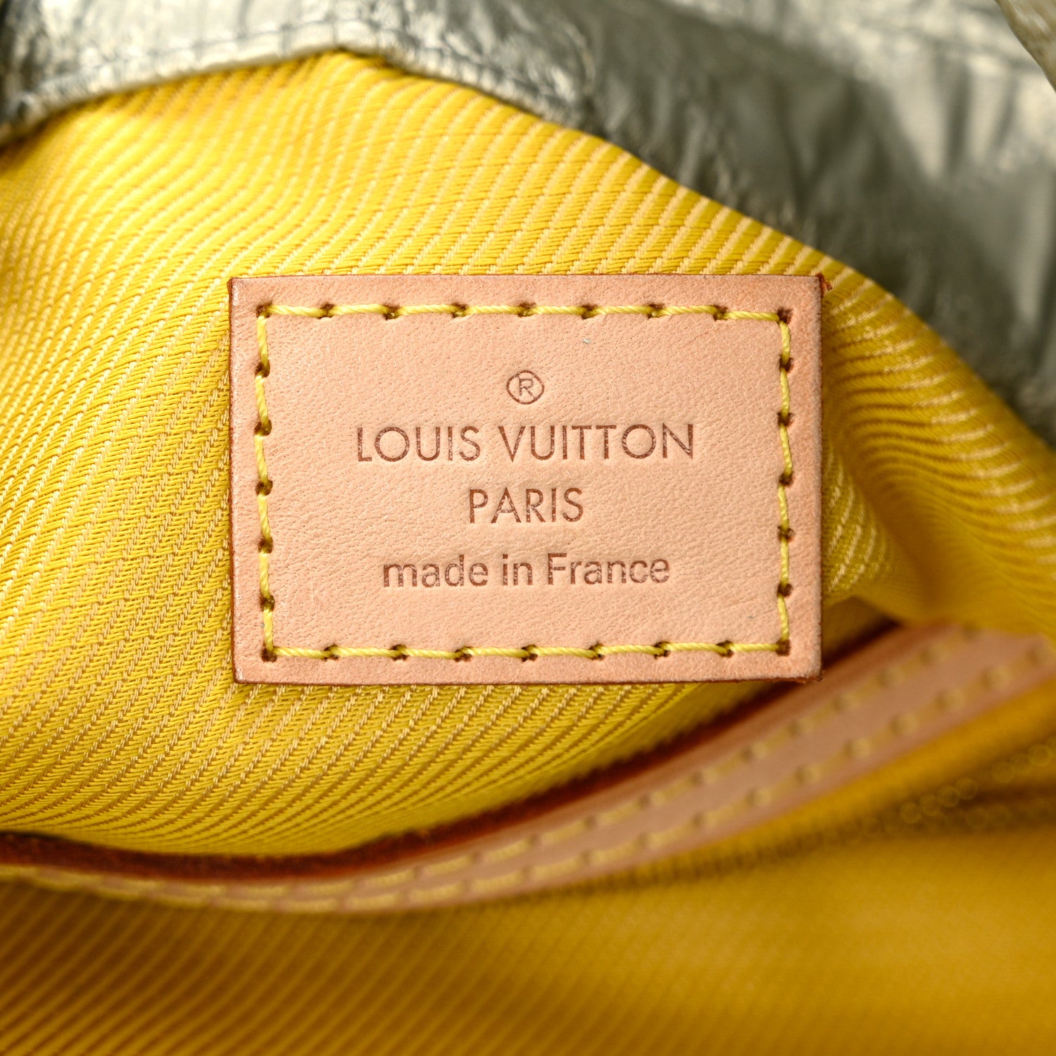 Louis Vuitton Jacquard Quilted Monogram Limelight Clutch GM Perle 6 of 8