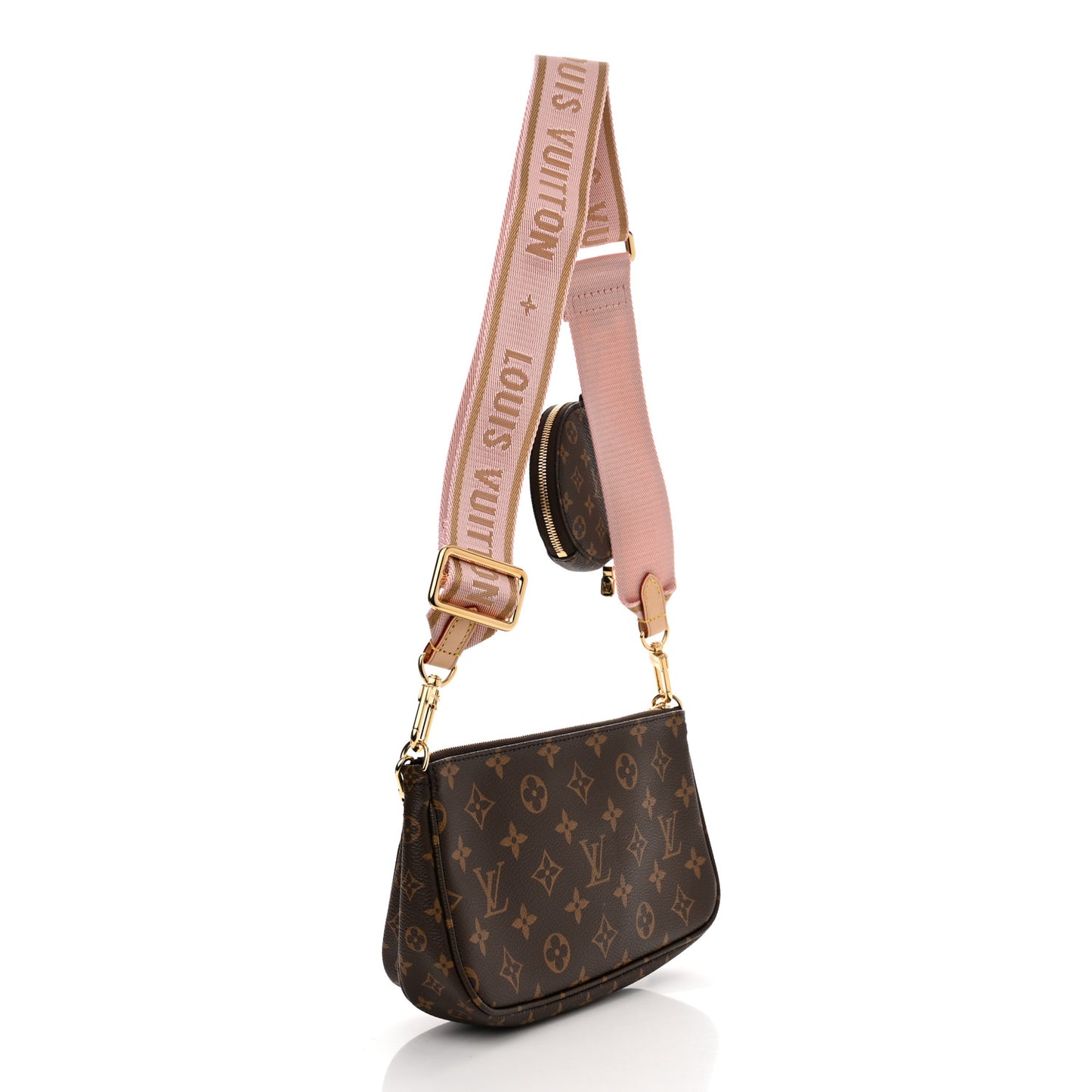 Monogram Multi Pochette Accessories Rose Clair