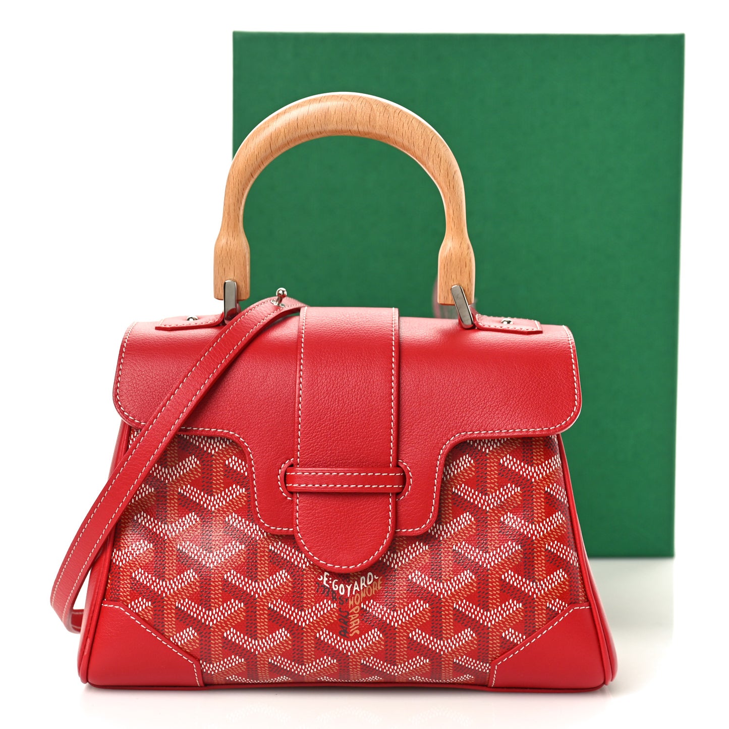 Goyardine Saigon Mini Red