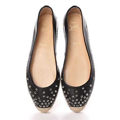 Christian Louboutin Nappa Aliochette Espadrilles 39 Black 5 of 10
