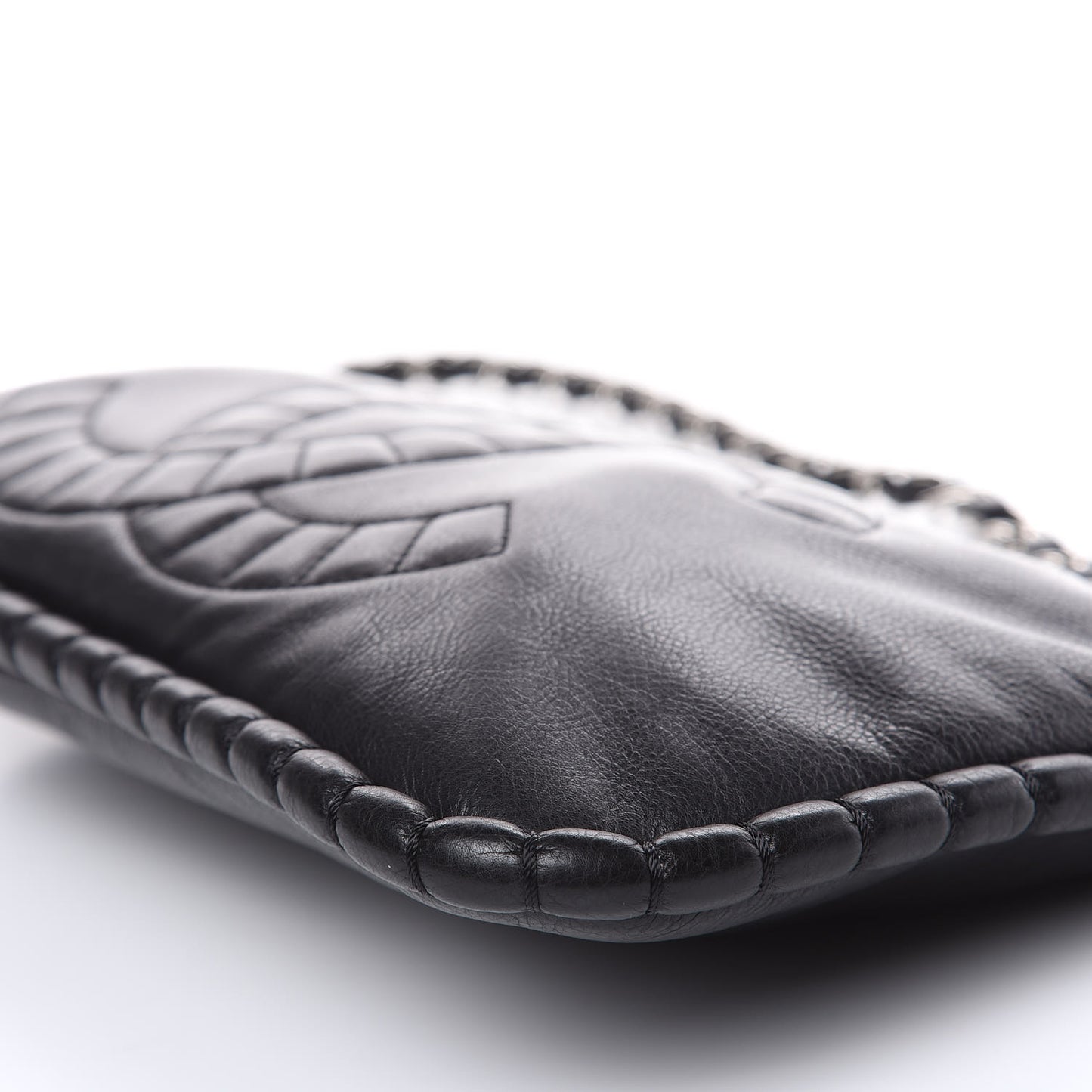 Calfskin On the Bund Pochette Black