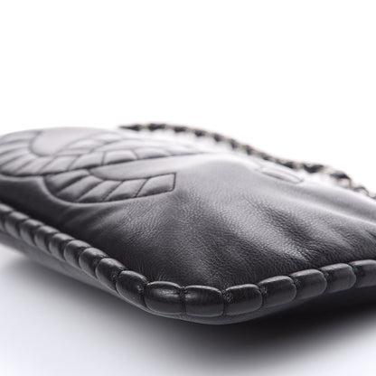 Chanel Calfskin On the Bund Pochette Black 9 of 9