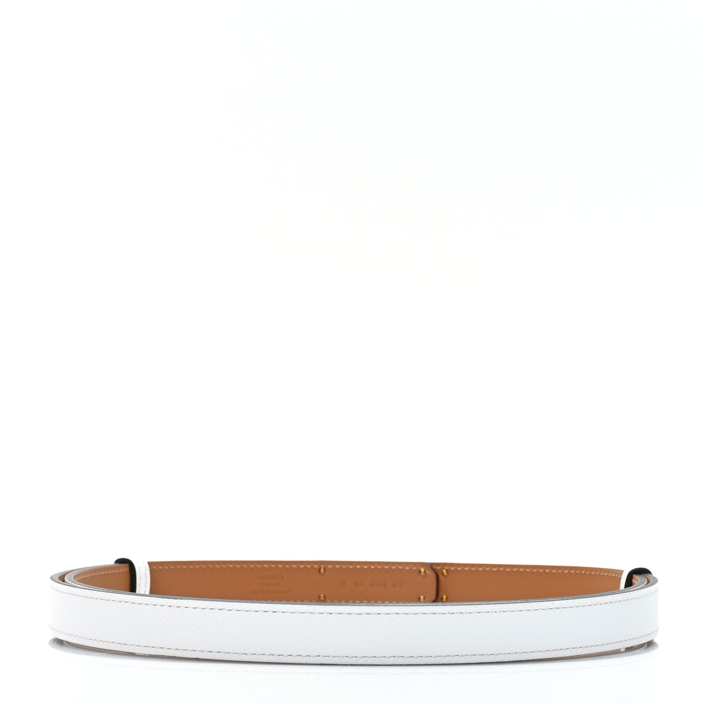 Epsom Kelly Belt White