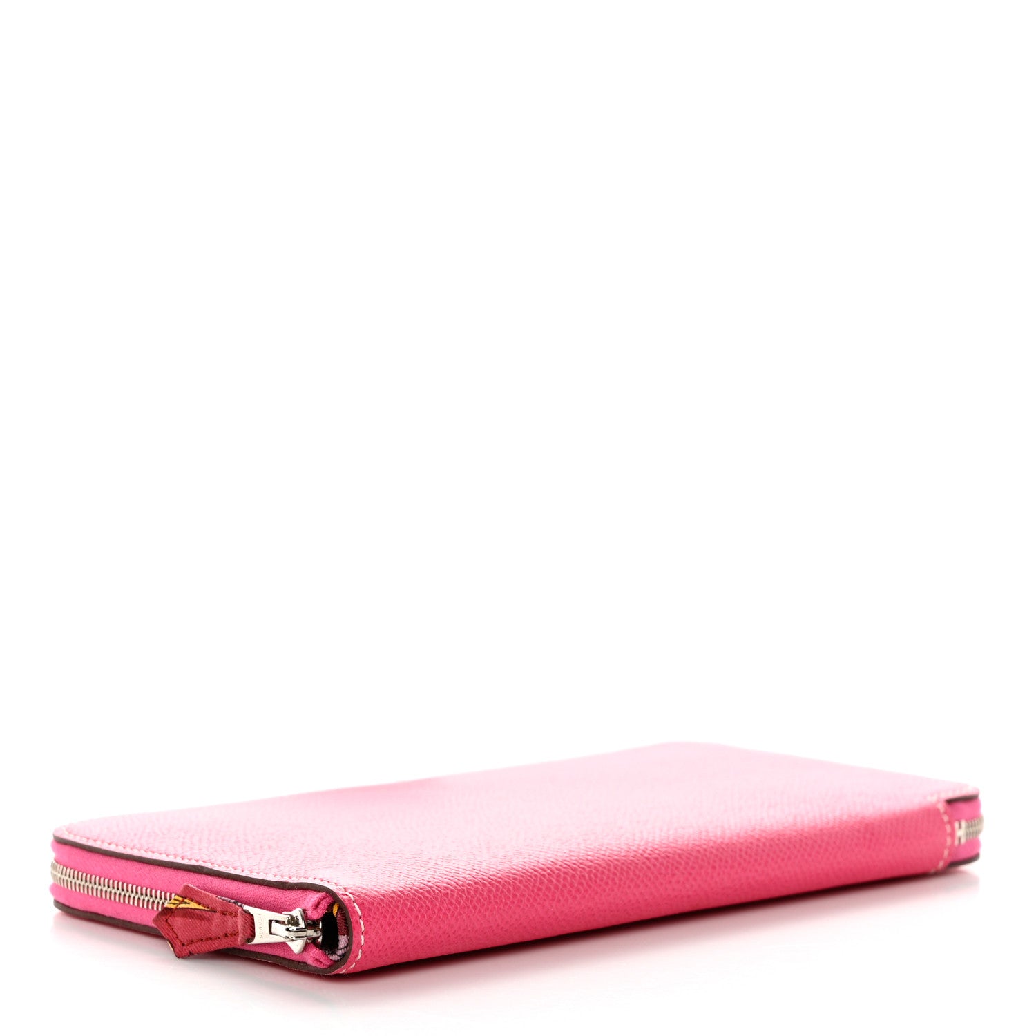 Hermes Epsom Silk'In Wallet Rose Tyrien 4 of 11
