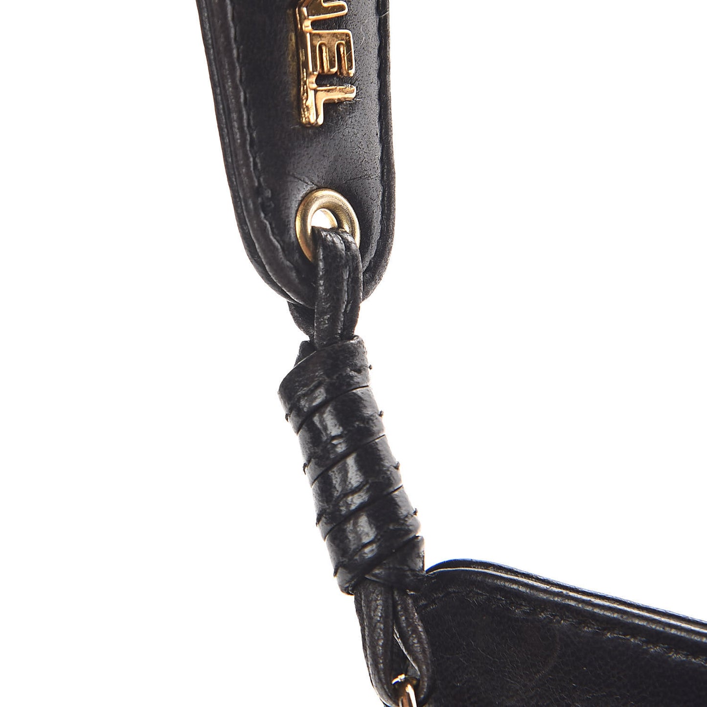 Lambskin CC Shoulder Bag Black