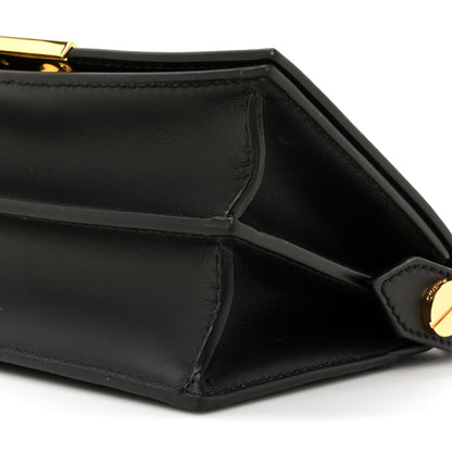 Off-White Calfskin Diag Binder Flap Bag Black 8 of 9