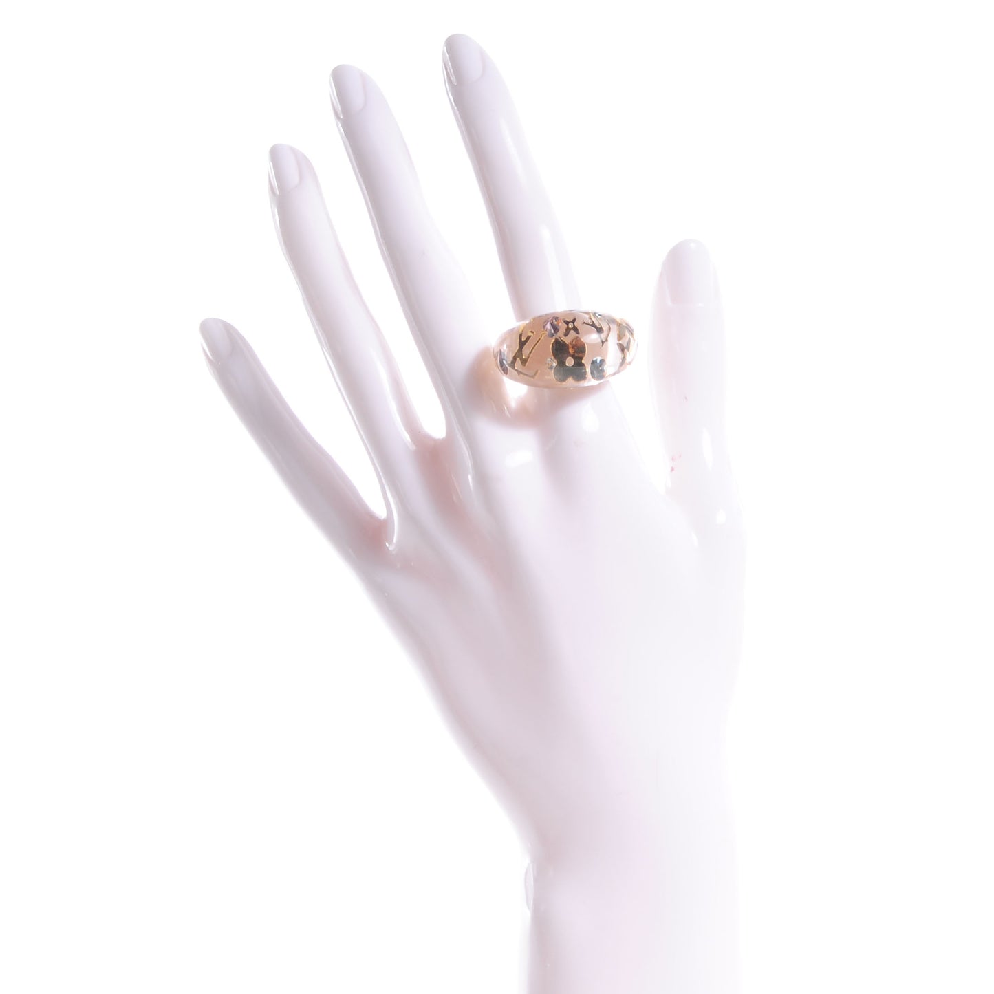 Inclusion Ring Transparent 6.5