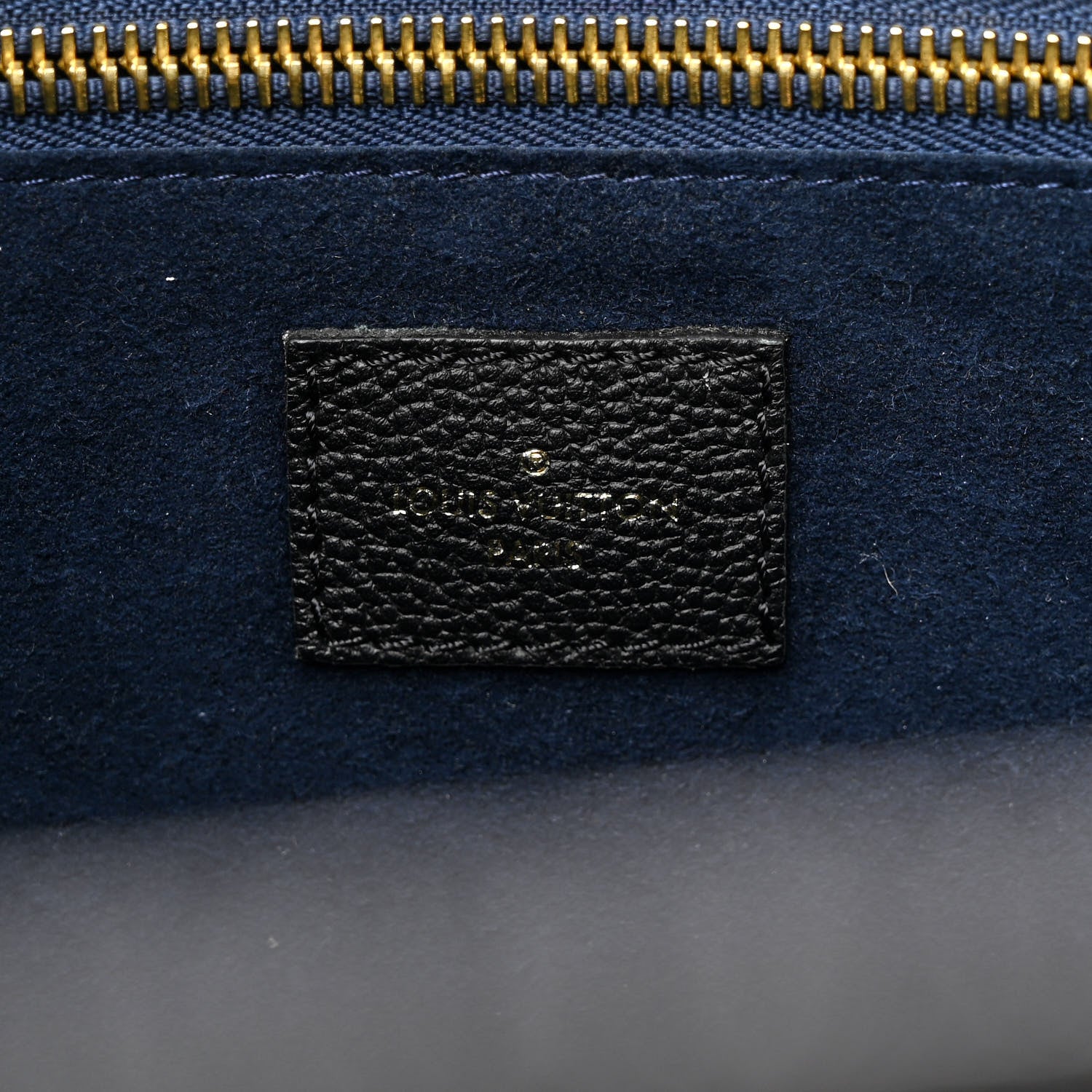 Louis Vuitton Empreinte Monogram Giant Neverfull MM Black 6 of 10