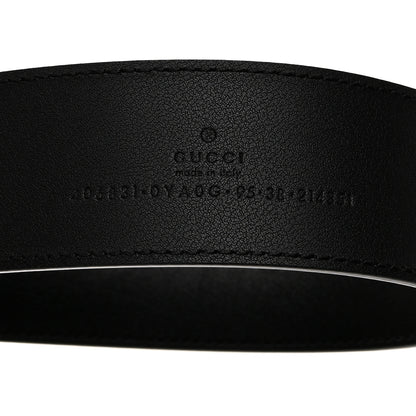 Gucci Plutone Calfskin Double G 40mm Belt 95 38 Black 5 of 5