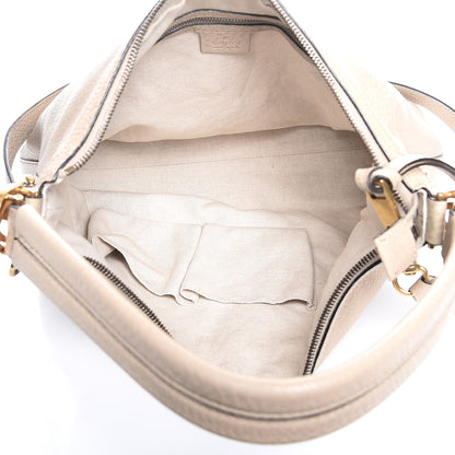Gucci Pebbled Calfskin Small Miss GG Hobo Beige 6 of 11